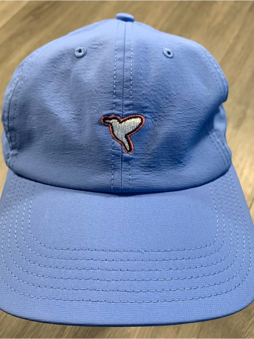 Birddogs Performance Blue Baseball 6 Panel Adjustable Strap Cap